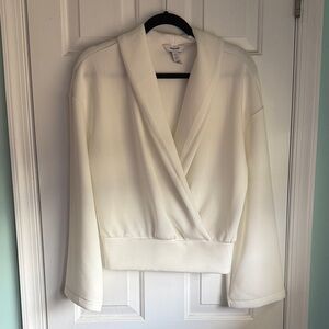 SPANX Cream Blouse
